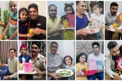 इनोकिड्स के पांचों स्कूलों में नन्ने बच्चों के लिए फादर्स डे पर अनेक गतिविधियां