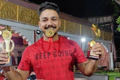 Jalandhar News: जालंधर के भानू पठानिया ने जीता बैंच प्रेस और डेडलिफ़्ट में स्वर्ण पदक