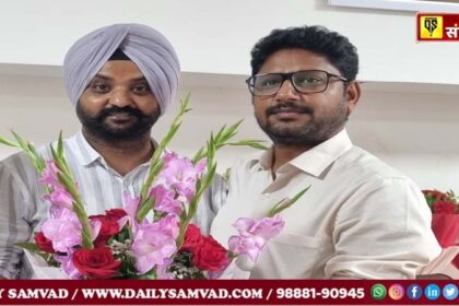 Jalandhar News: हाकम थापर ने डिप्टी डायरेक्टर, सूचना एवं लोक संपर्क के तौर पर संभाला पदभार