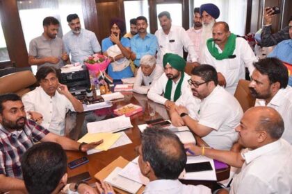 मंत्री ब्रम शंकर जिम्पा ने धान के सीजन से पहले सभी अवैध नहरी पानी के आउटलेट बंद करने के दिए आदेश