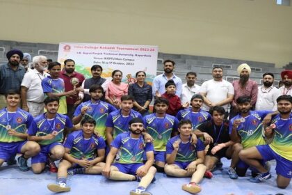 IKGPTU: आई.के.जी पी.टी.यू का दो दिवसीय कबड्डी टूर्नामेंट सीजीसी झंजेरी ने जीता