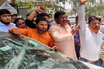 Kisan Andolan: भाजपा समर्थकों और किसानों के बीच जमकर मारपीट, भाजपा नेता की गाड़ी तोड़ी