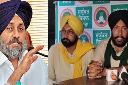 सुखबीर बादल की धमकी पर संयुक्त किसान मोर्चा का चैलेंज: एक ऐलान और पंजाब में खड़े नहीं हो सकोगे