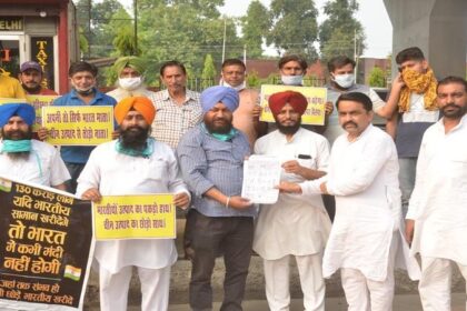 चीनी समान का बहिष्कार करना ही शहीद भारतीय सैनिकों को सच्ची श्रद्धांजलि : किशन लाल शर्मा