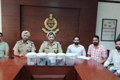 गैंगस्टर लॉरेंस बिश्नोई और कनाडा के गोल्डी बराड़ गैंग के 3 गैंगस्टर काबू, भारी गोला बारूद के साथ 4 पिस्तौल बरामद