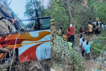 Accident News: यात्रियों से भरी बस खाई में गिरी, 12 की मौत, कई घायल