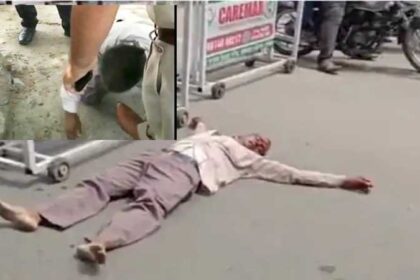जालंधर में पुलिस मुलाजिम की गुंडागर्दी, जबरन कोरोना टीका लगाने के लिए मजदूर को सड़क पर घसीटा, गुस्साए मजदूर ने किया खुदकुशी का प्रयास, बचाने की बजाए हंसता रहा पुलिस मुलाजिम