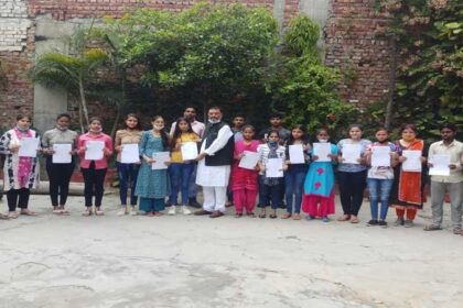 माइंड ट्रेक कॉलेज में 154 स्टूडेंट्स ने दिए फाइनल एग्जाम