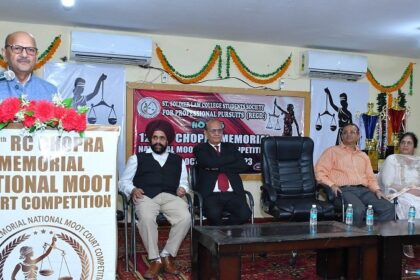 St. Soldier News: सेंट सोल्जर में 12वीं आर.सी. चोपड़ा मेमोरियल नेशनल मूट कोर्ट प्रतियोगिता की शुरुआत