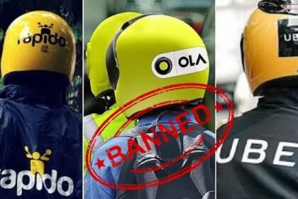 Bike Taxi Ban: Ola, Uber, Rapido की बाइक टैक्सी सर्विस बैन, होगा 1 लाख रुपये का चालान और जेल
