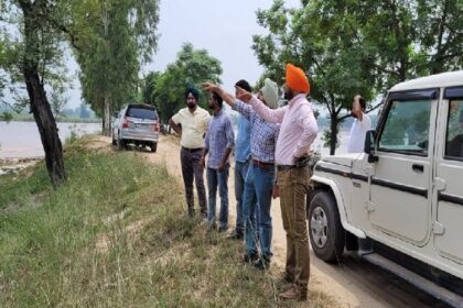 Punjab News: फिल्लौर से लोहियां तक धुस्सी बांध का अलग-अलग टीमों द्वारा निरीक्षण