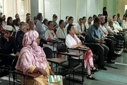 PIMS News: पिम्स में विश्व हाइपरटेंशन डे पर मेडिसन विभाग में जागरुकता कैंप लगाया गया