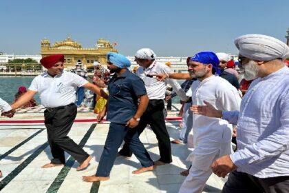 Punjab News: गोल्डन टेंपल अमृतसर में नतमस्तक हुए राहुल गांधी, जूठे बर्तन धोने की सेवा की