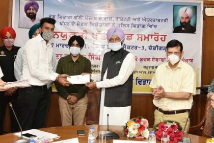 पंजाब के 26 खिलाड़ियों को मिली पुलिस की नौकरी, कैबिनेट मंत्री राणा सोढ़ी बोले- अकालियों ने सिर्फ वादे किये, हमने निभाए