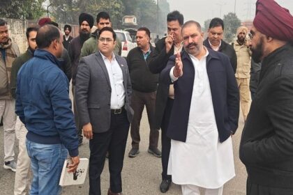 Jalandhar News: जालंधर से अमृतसर जाने के लिए PAP चौक में "अडीशनल अटैचमेंट" के निर्माण के लिए रिंकू का दौरा