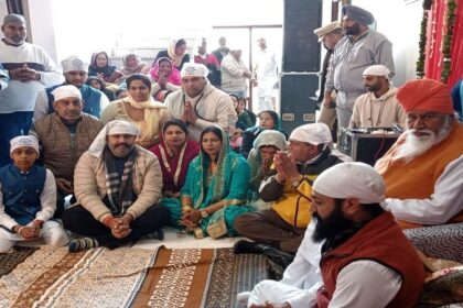 जालंधर वेस्ट हलका: संत निरंजन दास जी से विधायक सुशील रिंकू को मिला जीत का आशीर्वाद