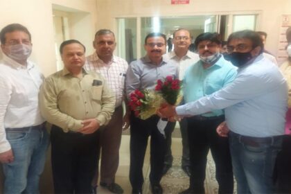 जालंधर इलेक्ट्रिकल मर्चेंट वेलफेयर सोसाइटी के महासचिव संजय कोछड़ ने विस कमेटी के चेयरमैन का किया स्वागत, विकास कार्यों पर चर्चा