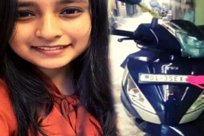 लड़की की स्कूटी को अलाट कर दिया SEX अक्षर वाली नंबर प्लेट, ट्रांसपोर्ट अफसरों को नोटिस