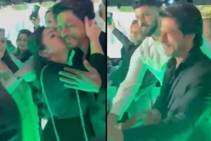 Shah Rukh Khan: इवेंट के दौरान महिला फैंस ने शाहरुख खान को किया किस, यूजर्स ने सोशल मीडिया पर लगाई क्लास
