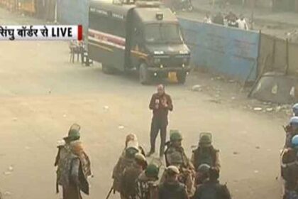 सिंघु बॉर्डर पर जबरदस्त हलचल, पुलिस और प्रदर्शनकारी आमने-सामने, बड़े एक्शन की तैयारी