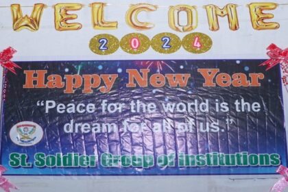 St Soldier News: सेंट सोल्जर के मुख्य कार्यालय में सेंट सोल्जर फैमिली के सभी स्कूलों के डायरेक्टर्स एवं प्रिंसिपलों के साथ मनाया गया नव वर्ष