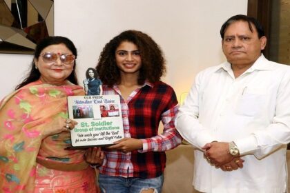 St. Soldier News: सेंट सोल्जर स्कूल की पूर्व छात्रा हरमिलन बैंस की एशिया खेलों में 'चांदी'