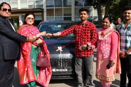 St Soldier News: सेंट सोल्जर में रैफल ड्रा के विजेताओं का सम्मान