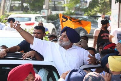 अकाली दल ज्वाइन करने से पहले बीमार पड़ गए BJP के कौंसलर, सुखबीर बोले - पंजाब में कांग्रेस पूरी तरह से साफ