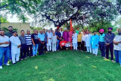 अन्नपूर्णा मन्दिर प्रबन्धक कमेटी व न्यू नवयुवक रामलीला कमेटी ने रामलीला के उपलक्ष्य में करवाया हवन, ध्वज स्थापित