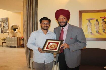 जालंधर के सुशील तिवारी को पोते जैसा प्यार करते थे मिल्खा सिंह