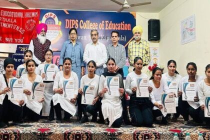 DIPS News: डिप्स कॉलेज ढिलवां में 'स्वीप-वोट मेरा अधिकार' विषय पर किया गया सेमिनार का आयोजन