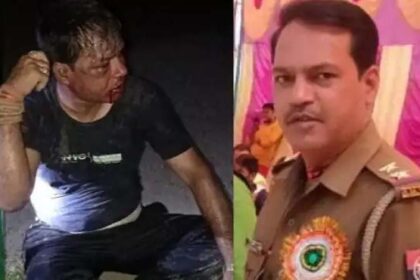 आशिक मिजाज थानेदार को रंगरेलियां मनाते लोगों ने पकड़ा, खंभे से बांधकर पीटा