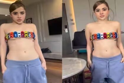 Urfi Javed Video: इस बार उर्फी जावेद ने टॉपलेस होकर खिलौना कार से ढका बदन, वीडियो देख लोगों ने पकड़ा माथा