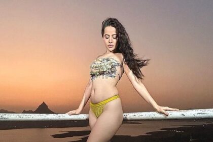 Urfi Javed: ऊर्फी जावेद का नया लुक आया सामने, पत्थरों से बनी पहनी बिकिनी