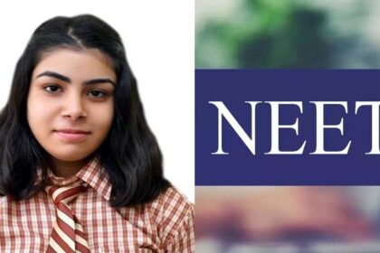 Anahita brought laurels to St. Soldier by securing 3053 AIR in NEET