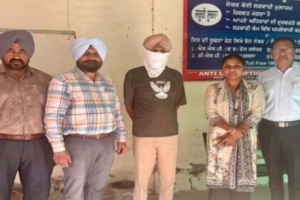 Assistant Sub Inspector arrested by Vigilance Bureau for taking bribe