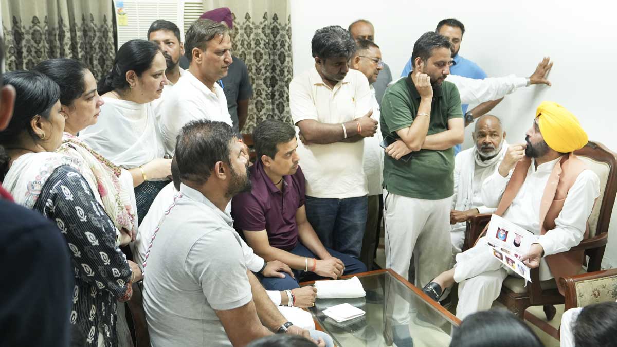 मुख्यमंत्री भगवंत मान पहुंचे समाना, पीड़ित परिवारों के साथ दुख साझा किया, कहा- दोषियों पर सख्त कार्रवाई होगी