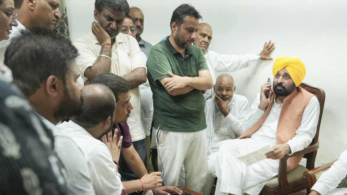 मुख्यमंत्री भगवंत मान पहुंचे समाना, पीड़ित परिवारों के साथ दुख साझा किया, कहा- दोषियों पर सख्त कार्रवाई होगी