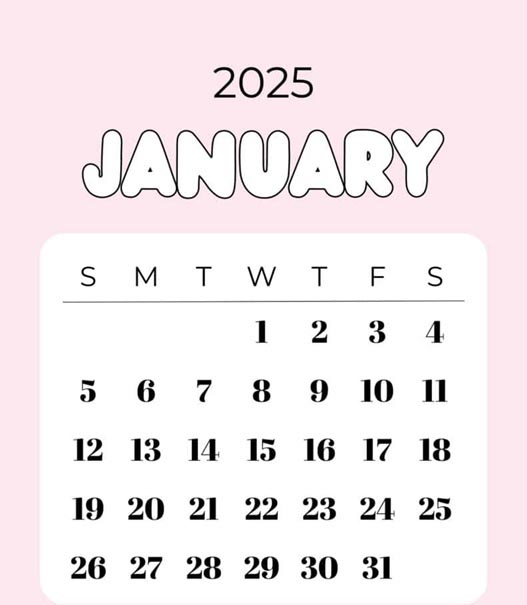 January 2025