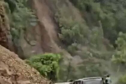 Landslide in Himachal Pradesh