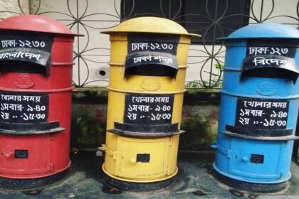 Why are letter boxes red?