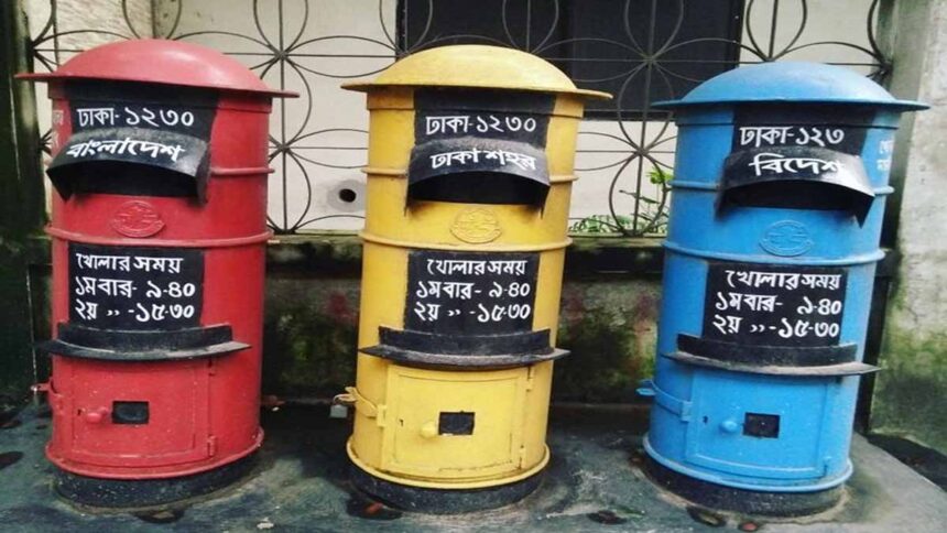 Why are letter boxes red?