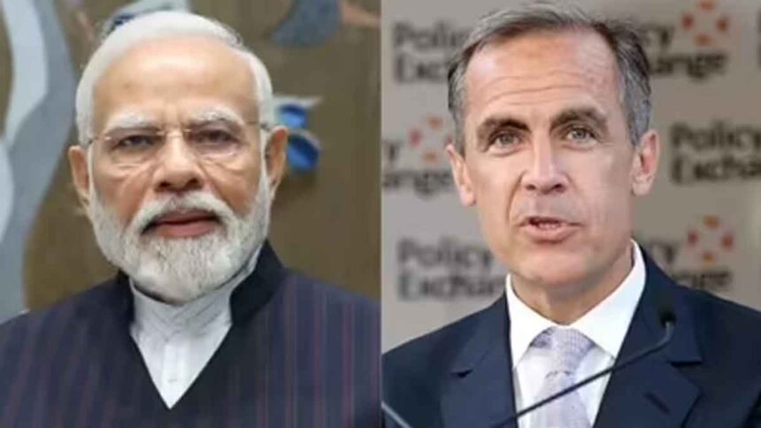 Narendra Modi and Canada PM