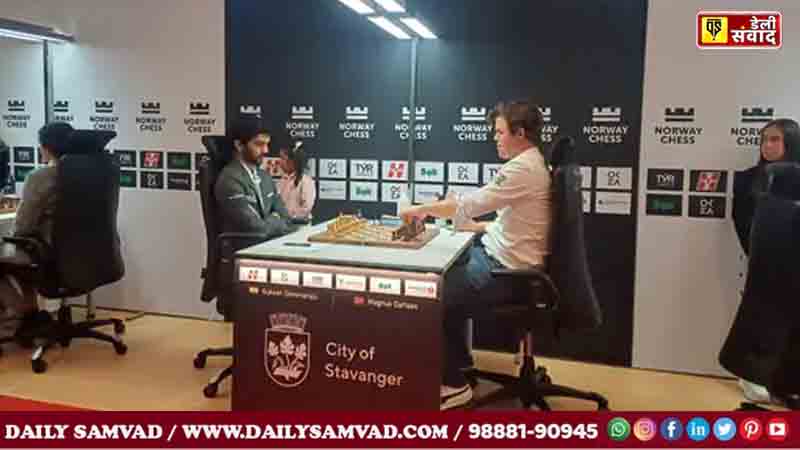 D Gukesh Vs Magnus Carlsen