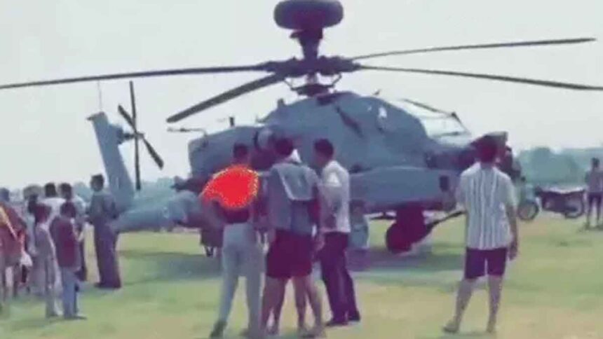 Pathankot Army Helicopter Emergency Landing