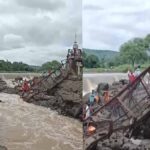 Bridge on Indrayani river collapsed in Pune