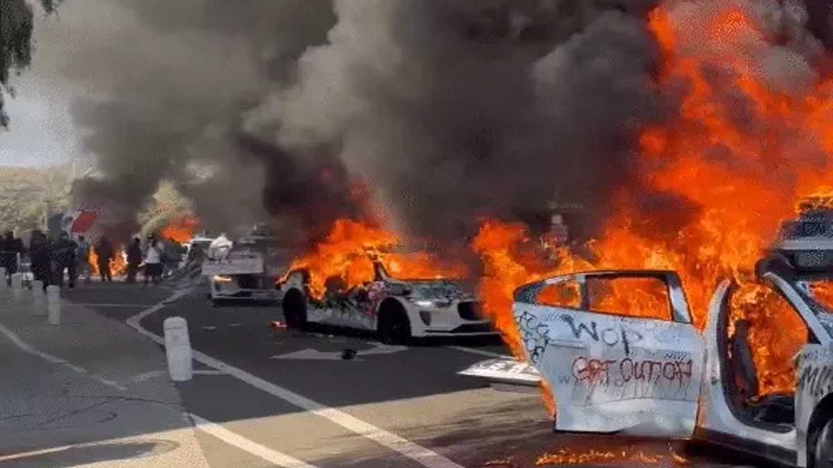 US Immigration Protest Violence Photos News