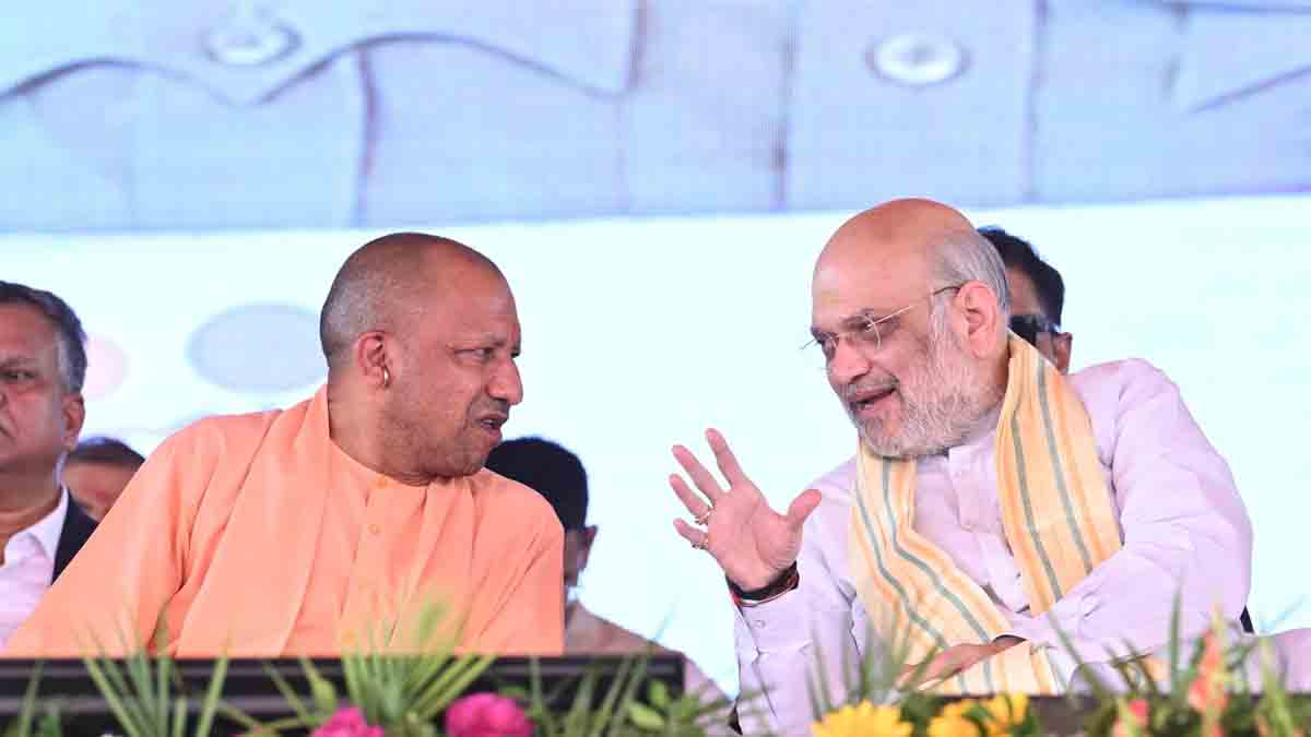 Yogi Adityanath and Amit Shah in UP