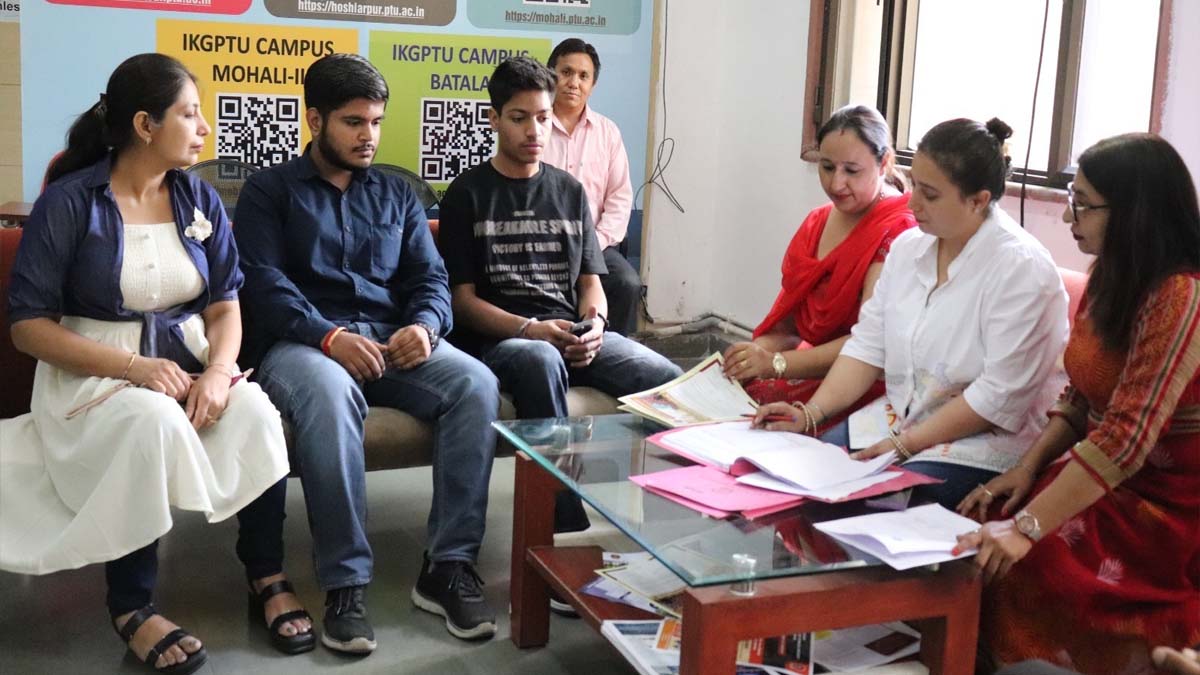  पी.टी.यू के मुख्य कैंपस में बैचलर कोर्सेस की दाखिला रजिस्ट्रेशन में बढ़त