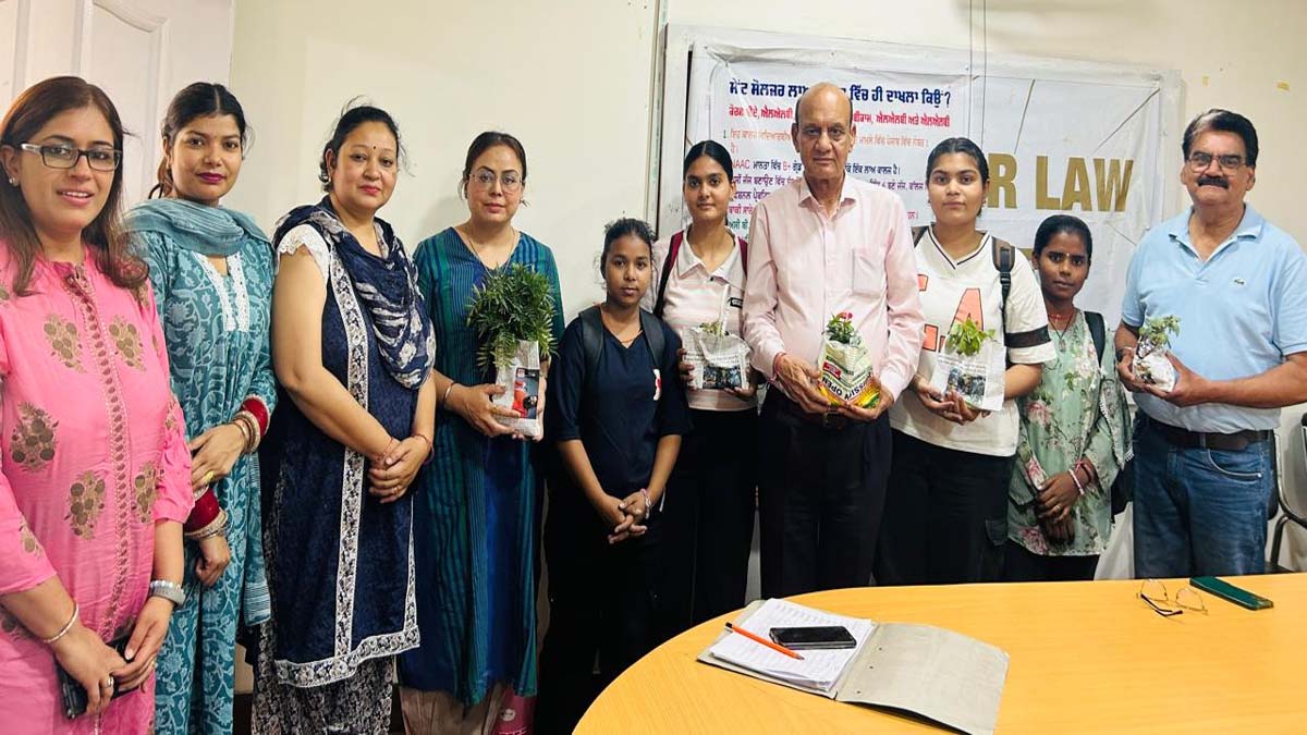 सेंट सोल्जर कॉलेज कैंपस में मनाया गया विश्व पर्यावरण दिवस